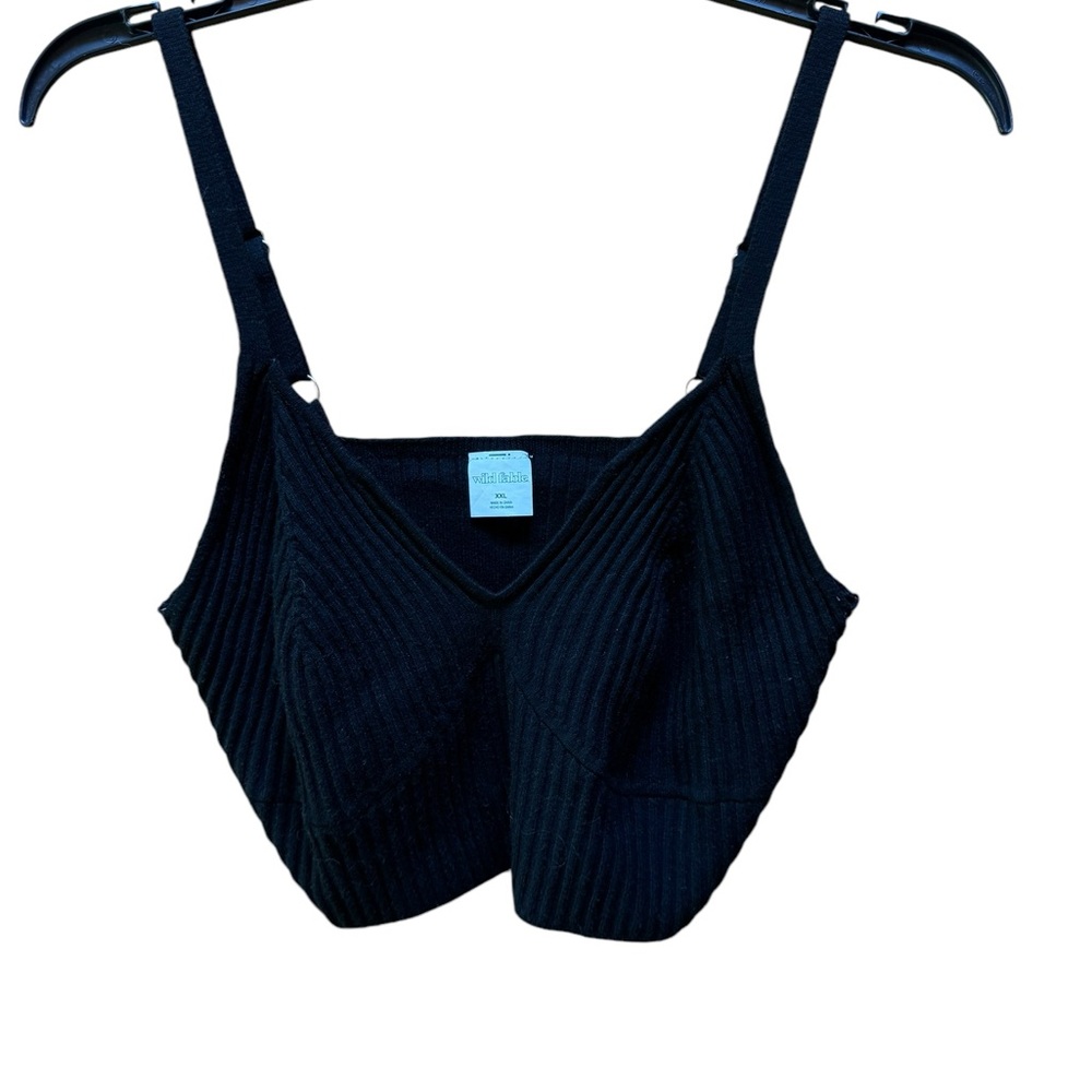 NWOT Wild Fable Crop Knit Bra Top